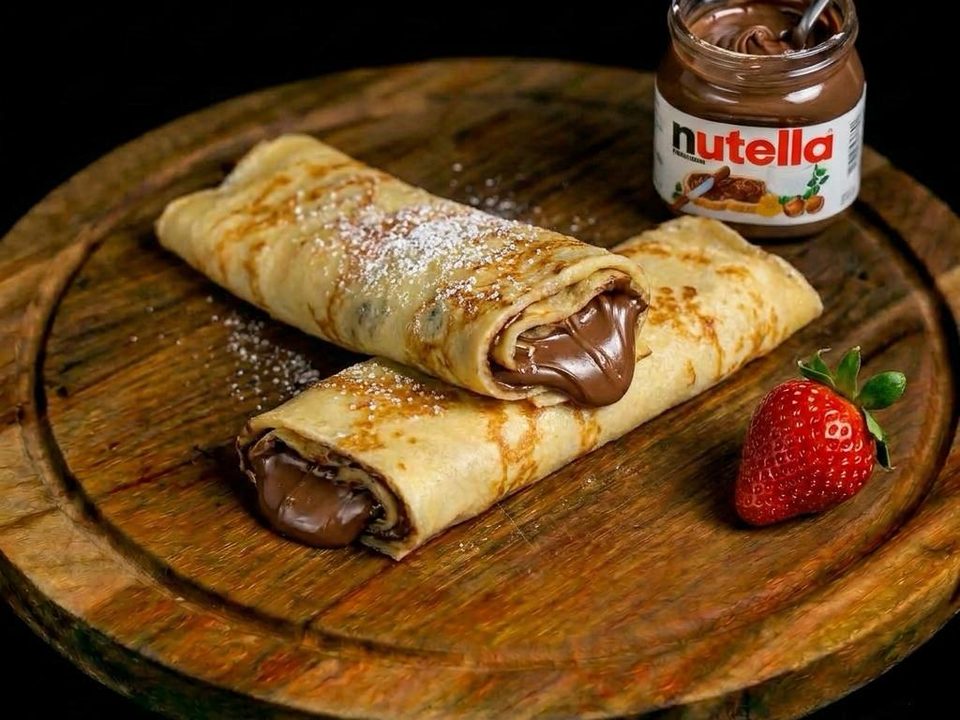 Clătite cu Nutella